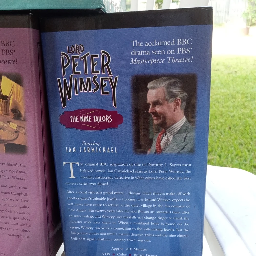 Lord PETER WIMSEY VHS